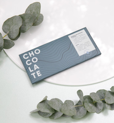 Чорний шоколад із солоною карамеллю • Подарунок для дизайнера, художника, ілюстратора • Преміум-шоколад для креативних ласунів