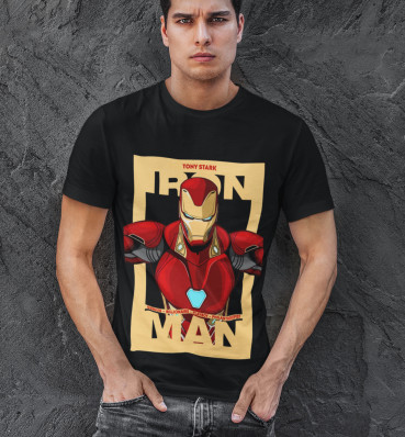 SALE Футболка №18 • Залізна людина 2.0 • Одяг Iron Man • Мерч Марвел • Супергерої Marvel