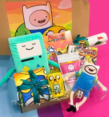 Бокс Adventure Time • premium • Подарунок фанату мультсеріалу Час Пригод БЕЗ БРЕЛКА