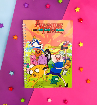 Блокнот в стилі Adventure Time