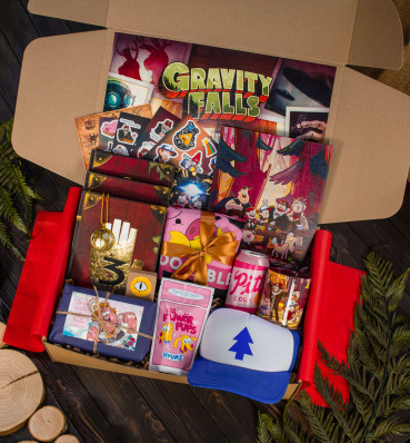 Бокс Гравіті Фолз • premium • Подарунковий набір для фанатів серіалу Gravity Falls