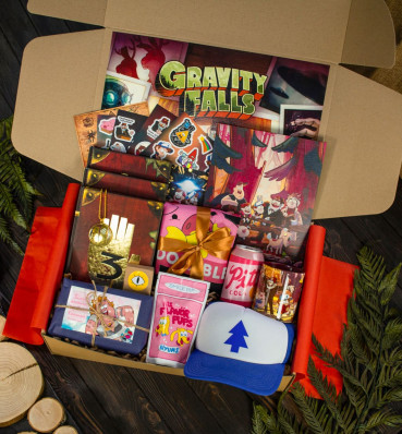 Бокс Гравіті Фолз • premium • Подарунковий набір для фанатів серіалу Gravity Falls 