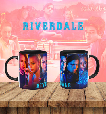 Чашка • Рівердейл • Горнятко з героями • Сувеніри • Подарунки в стилі серіалу Riverdale