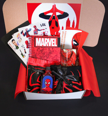 Бокс Людина Павук • max ⦁ Spider Man ⦁ Набір Marvel ⦁ Подарунок фанату Марвел