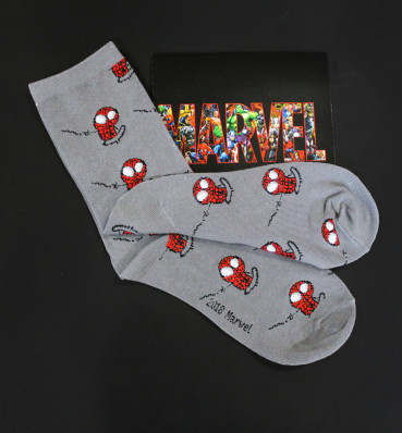 Супергеройські шкарпетки з Людиною Павуком • Одяг Spider Man • Marvel • Подарунки Марвел