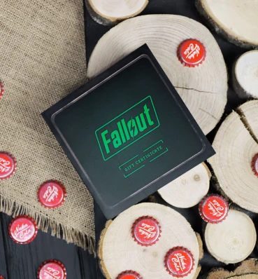 Подарунковий сертифікат за тематикою Фаллаут • Fallout • Подарунок для геймера