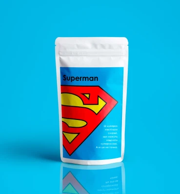 Конфетки Супермен ⦁ Сладкие сувениры для фаната комиксов и супергероев ⦁ Подарки поклоннику ДС