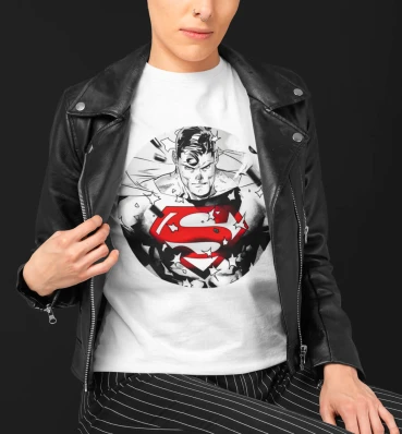 Футболка №18 • Комикс • Супермен • Superman • Мерч • Одежда с супергероями в стиле DC