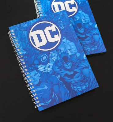 Блокнот с супергероями DC ⦁ Скетчбук в стиле комиксов и вселенной ⦁ Подарки ДС