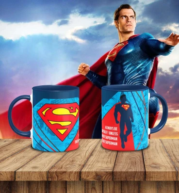 Чашка с Суперменом ⦁ Superman ⦁ Кружка с супергероем вселенной DC ⦁ Подарки ДС