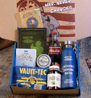 Бокс Фоллаут • Vault-Tec • Подарочный набор для геймеров по игре Fallout