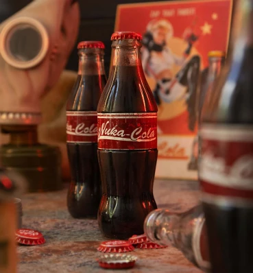 Пляшка Nuka-cola • Ядер-кола для фаната Фолаут • Напої з гри Fallout • Сувеніри на подарунок геймеру
