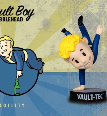 УЦЕНКА Фигурка Vault Boy • Agility • Подарки для фаната игры Fallout • Сувениры по Фаллауту 