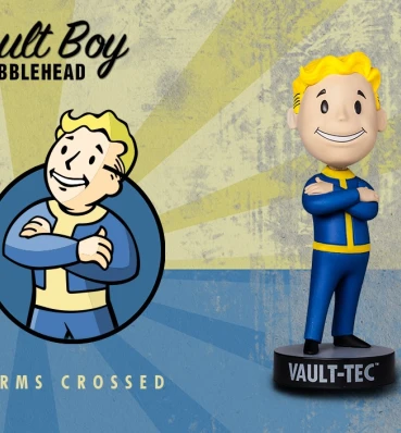 УЦЕНКА Фигурка Vault Boy • Arms Crossed • Подарки для фаната игры Fallout • Сувениры по Фаллауту