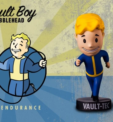 УЦІНКА Фігурка Vault Boy • Endurance • Подарунки для фаната гри Fallout • Сувеніри з Фолауту