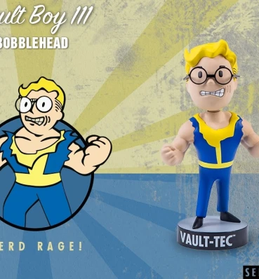 УЦЕНКА Фигурка Vault Boy • Nerd Rage • Подарки для фаната игры Fallout • Сувениры по Фаллауту 