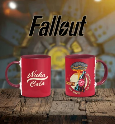 Чашка • Nuka Cola 2.0 • Фолаут • Горнятко Fallout • Подарунок для геймера