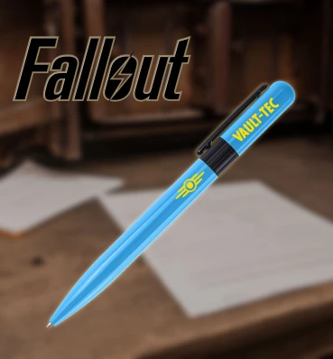 Ручка корпорації Vault-Tec ⦁ Атрибутика Fallout ⦁ Подарунки для геймера та фаната гри Фолаут