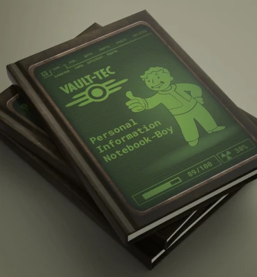 Персональний інформаційний Notebook-Boy в стилі Фолаут •  Блокнот-нотатник Pip-Boy по грі Fallout • Подарунок для геймера ПЕРЕДЗАМОВЛЕННЯ 20.05