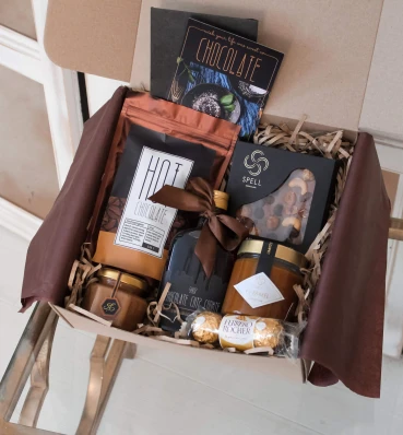 Подарочный набор «Chocolate box» ⦁ Универсальный подарок для мужчины или девушки