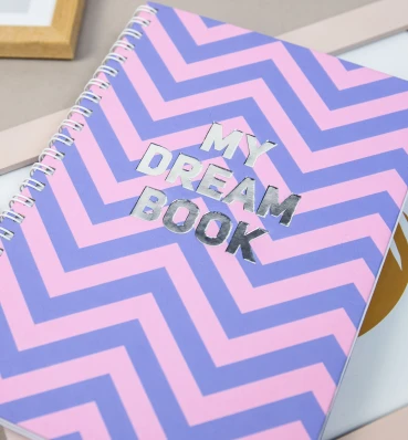 Стильний скетчбук «My dream book» ⦁ Подарунок дівчині, подрузі, колезі