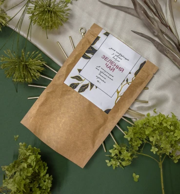 Зелений листовий чай для улюбленої бабусі ⦁ Сувеніри та солодощі ⦁ Універсальний подарунок