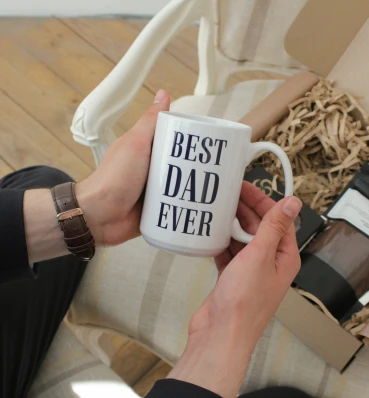 Подарочный бокс для папы «Iced Coffee ⦁ Classic» ⦁ Подарок для папы на День Рождения