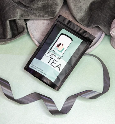 Чорний листовий чай «Jade» ⦁ Сувеніри та солодощі ⦁ Романтичний подарунок для жінки чи чоловіка