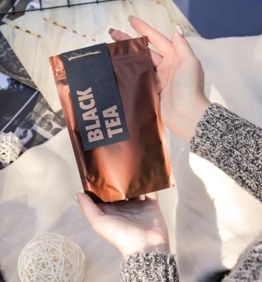 Чорний листовий чай «Wild» ⦁ Сувеніри та солодощі ⦁ Універсальний подарунок для чоловіка чи жінки