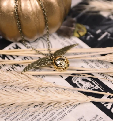 Подвеска «Снитч» ⚡️ Украшения в стиле Гарри Поттера ⚡️ Подарки Harry Potter