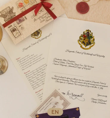 Письмо-приглашение в Хогвартс ⚡️ Почтовый комплект ⚡️ Гарри Поттер ⚡️ Harry Potter