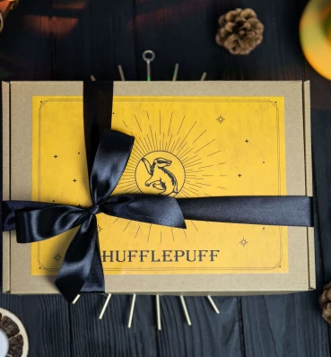 Подарочная коробка Hufflepuff ⚡️ Гарри Поттер medium