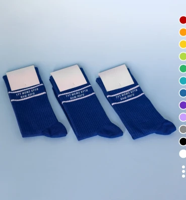 Шкарпетки з подовженою резинкою для брендування • Корпоративний мерч • Презенти співробітникам компанії