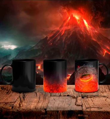Магическая чашка с кольцом Всевластия в пламени ⦁ Властелин Колец • The Lord of the Rings