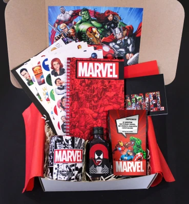 Бокс Marvel 2.0 ⦁ classic ⦁ Подарок фанату Марвел