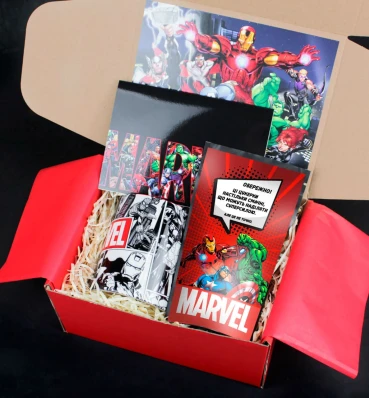 Бокс Marvel ⦁ mini ⦁ Подарок фанату Марвел