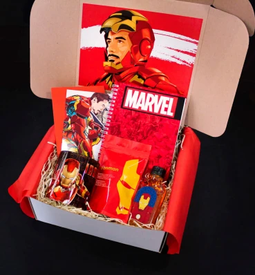 Бокс Железный человек ⦁ classic ⦁ Iron Man ⦁ Набор Marvel ⦁ Подарок фанату Марвел
