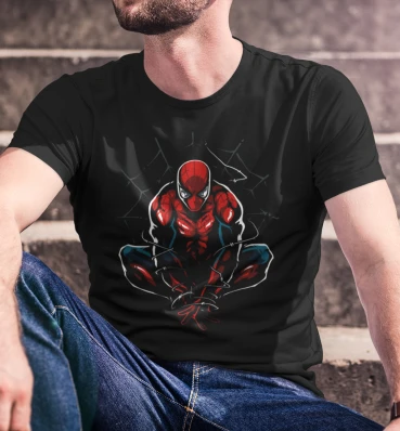 Футболка №21 • Людина-Павук 2 • Одяг Spider Man • Мерч Марвел • Супергерої Marvel