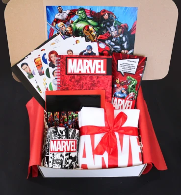 Бокс Marvel 2.0 ⦁ max ⦁ Подарок фанату Марвел