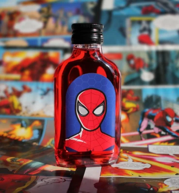 Сироп Человек-паук • Сладкие сувениры с Marvel • Подарок для фаната комиксов и фильмов Марвел