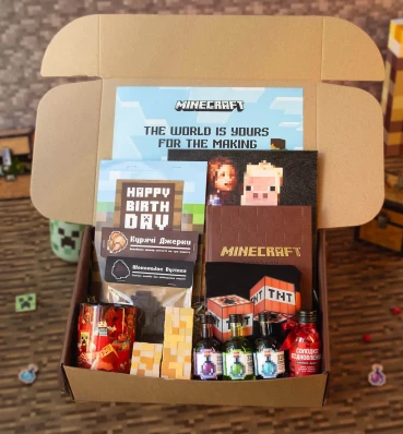 Бокс Minecraft • Premium • Подарочный набор по игре Майнкрафт