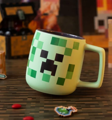 Чашка ⦁ Кріпер ⦁ Горнятко Minecraft ⦁ Подарунок геймеру по грі Майнкрафт