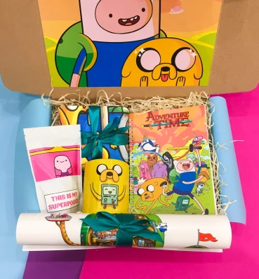 Бокс Adventure Time • middle • Подарок фанату мультсериала Время Приключений