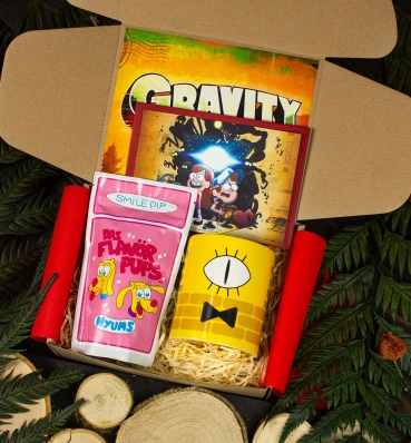 Бокс Гравити Фоллз • mini • Подарочный набор для фанатов сериала Gravity Falls