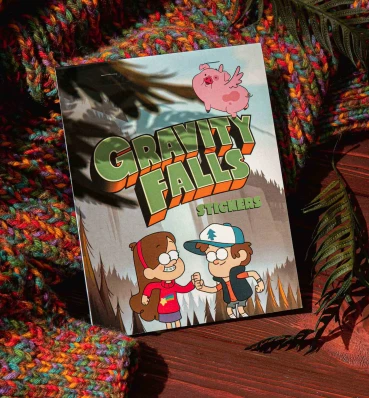 Стикерпак • Набор наклеек с героями Гравити Фолз • Подарок фанату Gravity Falls