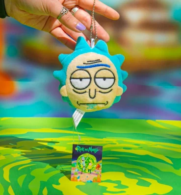 Іграшка-брелок з Ріком • Сувеніри Рік і Морті • Подарунки Rick and Morty