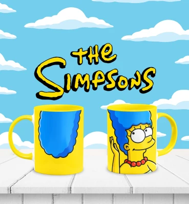 Чашка с Мардж • Подарок для фанатов мультсериала The Simpsons