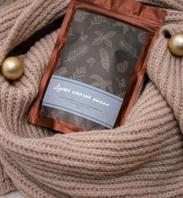 Упаковка уютного какао «Hygge box» ⦁ Сувениры и сладости ⦁ Подарок на Новый год и Рождество