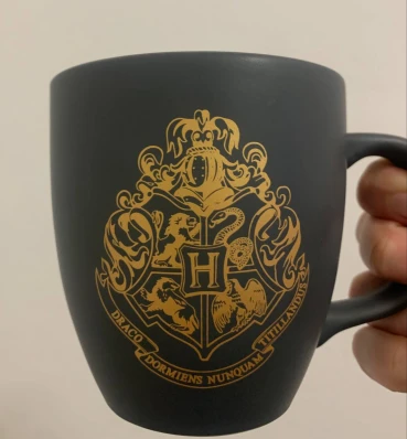 УЦЕНКА Чашка деколь Hogwarts серая ⚡️ Кружка Гарри Поттер ⚡️ Подарки Хогвартс ⚡️ Harry Potter