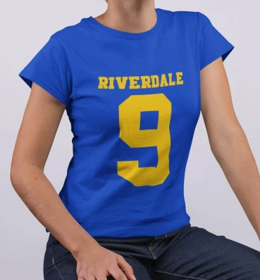Футболка №7 • Bulldogs №9 • Рівердейл • Мерч • Одяг в стилі серіалу Riverdale